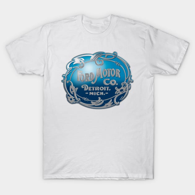 Logo vintage da Ford de 1903 T-Shirt by ploxd